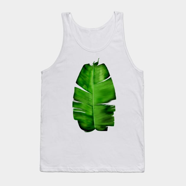 BANANA LEAF painting Tank Top by Dezigner007
